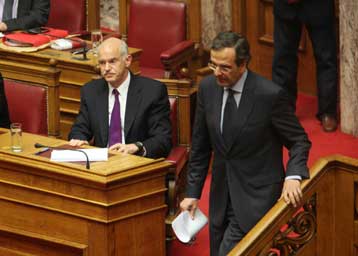 <b>Α. Σαμαράς </b>Επίκαιρη ερώτηση στον πρωθυπουργό για την οικονομία | tovima.gr