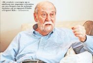 «Με ενοχλούν ο κυνισμός και η απαξίωση που παρατηρώ τελευταίως για τους θεσμούς και την πολιτική» σχολιάζει για τη σημερινή Ελλάδα ο Εντμουντ Κίλι (Γ. ΟΙΚΟΝΟΜΟΠΟΥΛΟΣ)