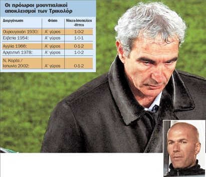 Οι Γάλλοι ρίχνουν στην πυρά τον Ντομενέκ και τους παίκτες