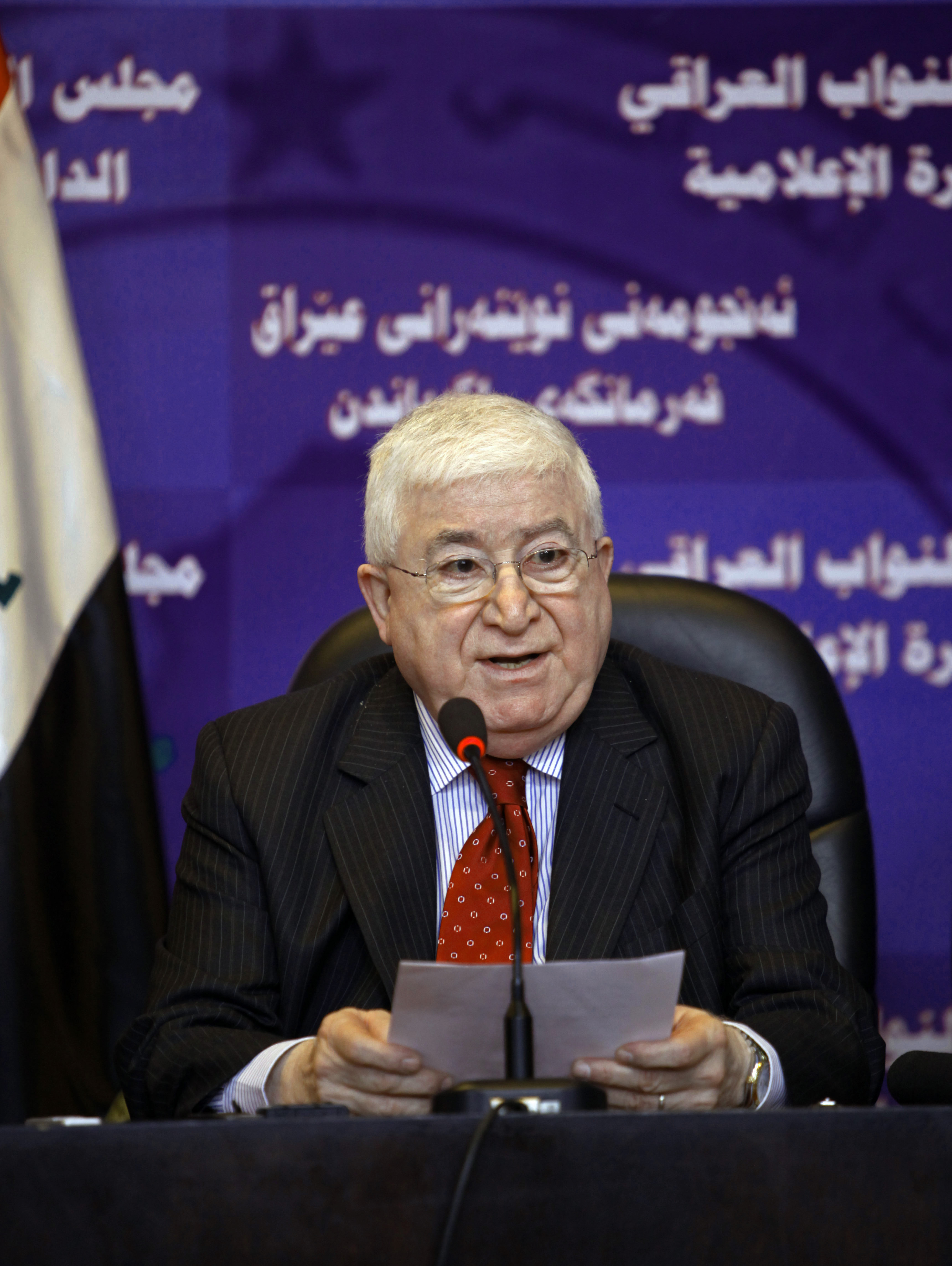 O Κούρδος Φουάντ Μασούμ είναι ο νέος πρόεδρος του Ιράκ