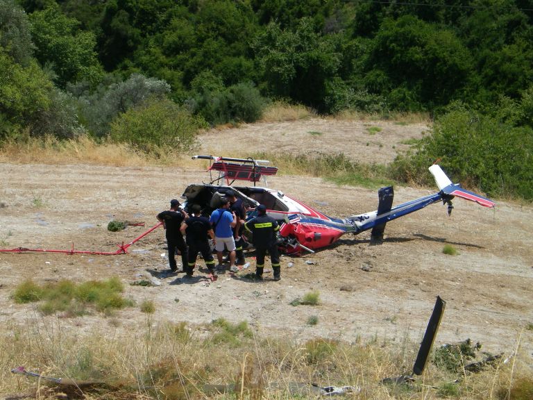 <b>Ρέθυμνο</b>Σοβαρή η κατάσταση της υγείας των δύο επιβαινόντων στο ελικόπτερο | tovima.gr