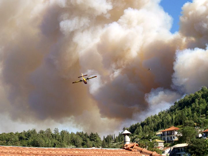 <b>Πολιτική Προστασία </b>Υψηλός κίνδυνος πυρκαγιάς αύριο σε Αθήνα, Ανατολική Αττική, Εύβοια, Σάμο και Χίο | tovima.gr