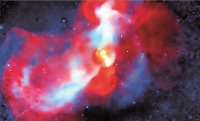 «Ηφαιστειακή» έκρηξη στον γαλαξία Μ87