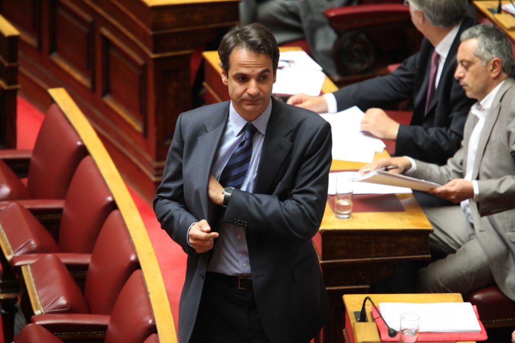 <b>Κυριάκος Μητσοτάκης </b>Αποστασιοποίηση από τις δηλώσεις Σαμαρά περί μηδενισμού του ελλείμματος