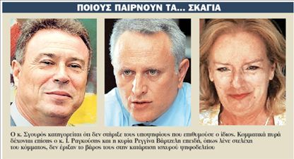 «Τρίζει» το ψηφοδέλτιο του Ι. Σγουρού | tovima.gr