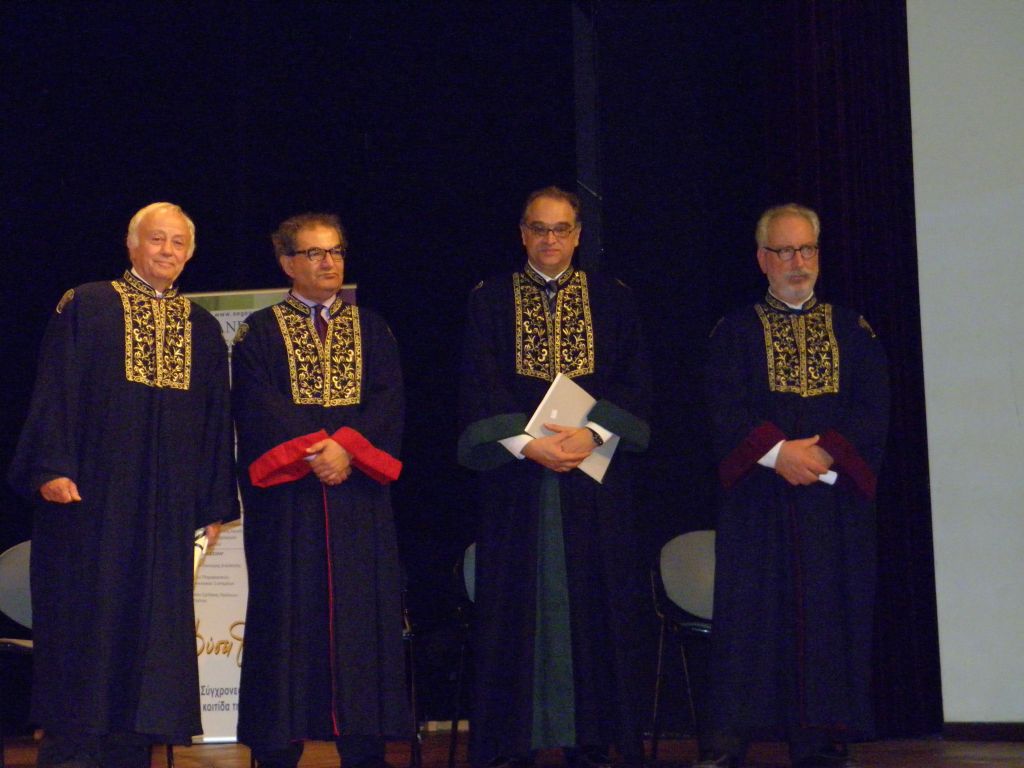 <b>Πανεπιστημίου Αιγαίου </b> Σε Επίτιμο Καθηγητή αναγορεύθηκε ο Καθηγητής Ομοιοπαθητικής Γιώργος Βυθούλκας