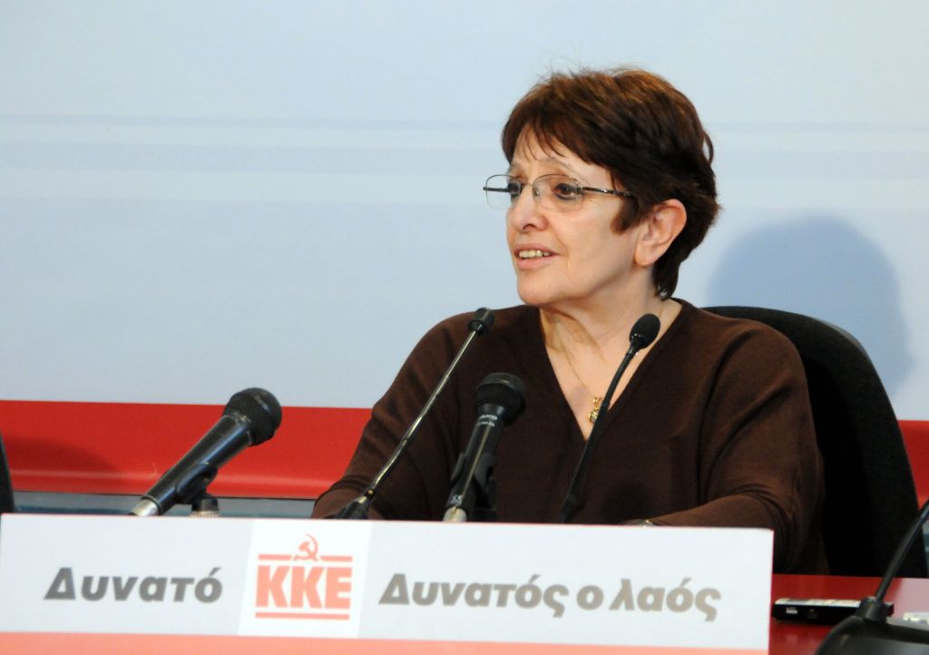 Αλέκα Παπαρήγα: «Ναι μεν αλλά» για το θέμα της πατάτας