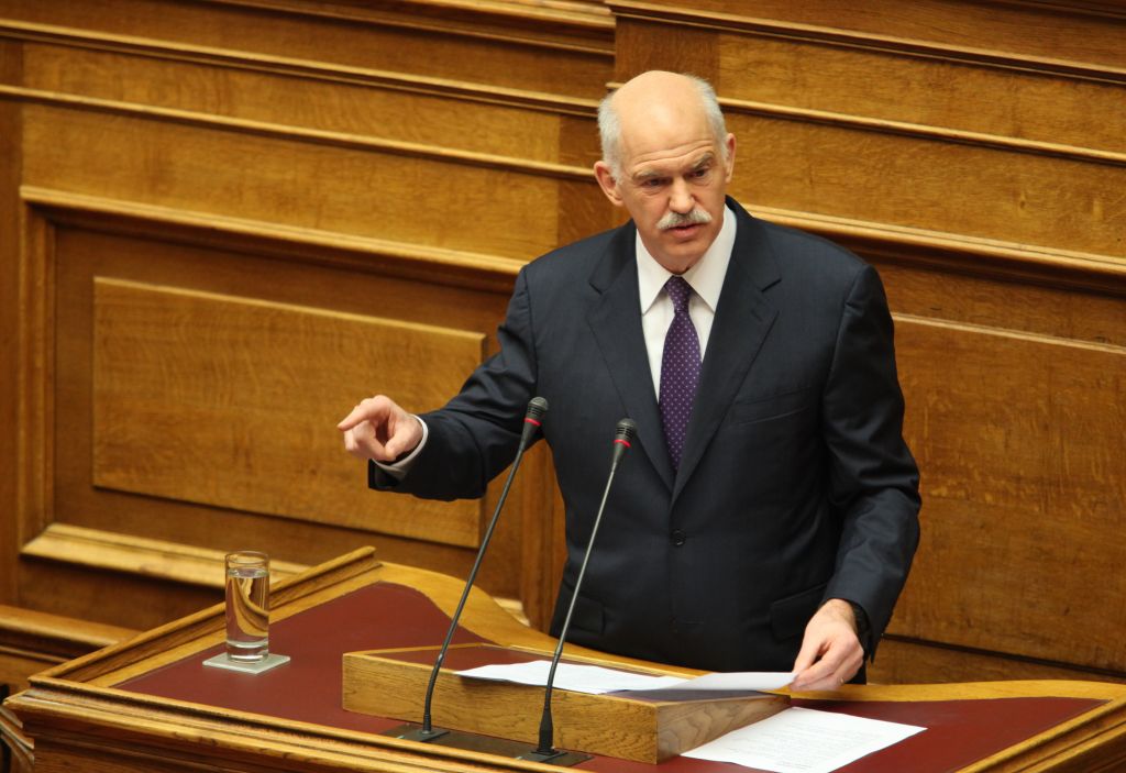 Συζήτηση στη Βουλή προκαλεί ο Παπανδρέου