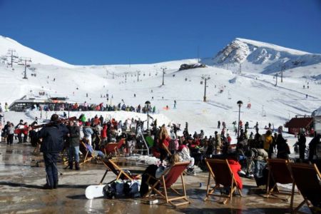 Εργασίες στο Χιονοδρομικό Κέντρου Παρνασσού