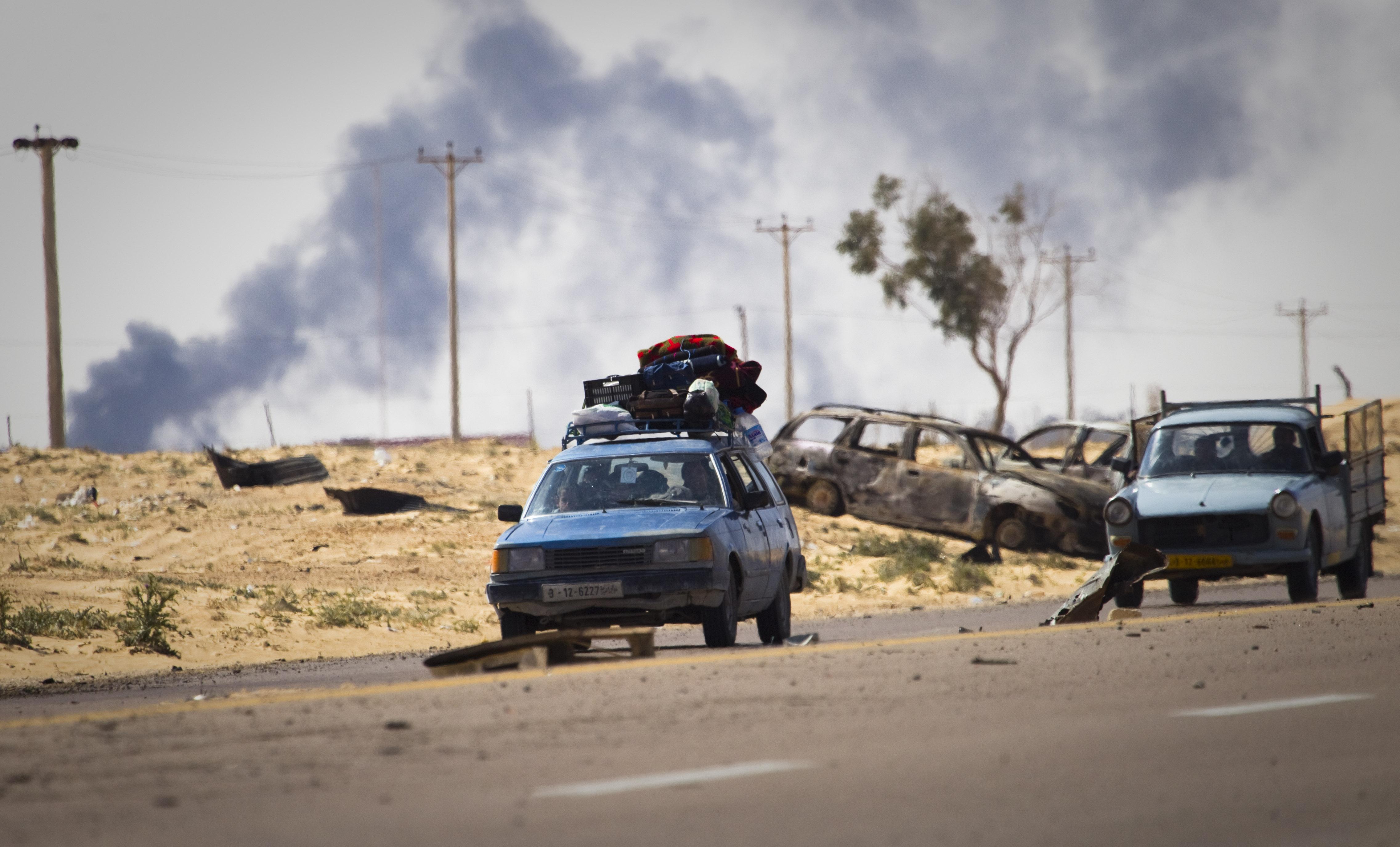 Ισχυρές εκρήξεις στην πρωτεύουσα της Λιβύης