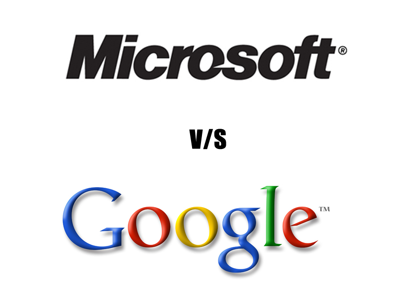 Προσφυγή της Microsoft κατά της Google για αθέμιτο ανταγωνισμό