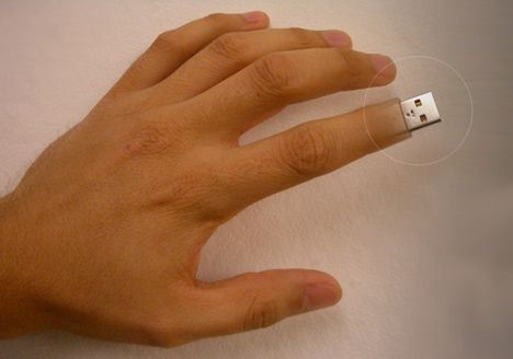 Το δάχτυλο σε ρόλο USB!