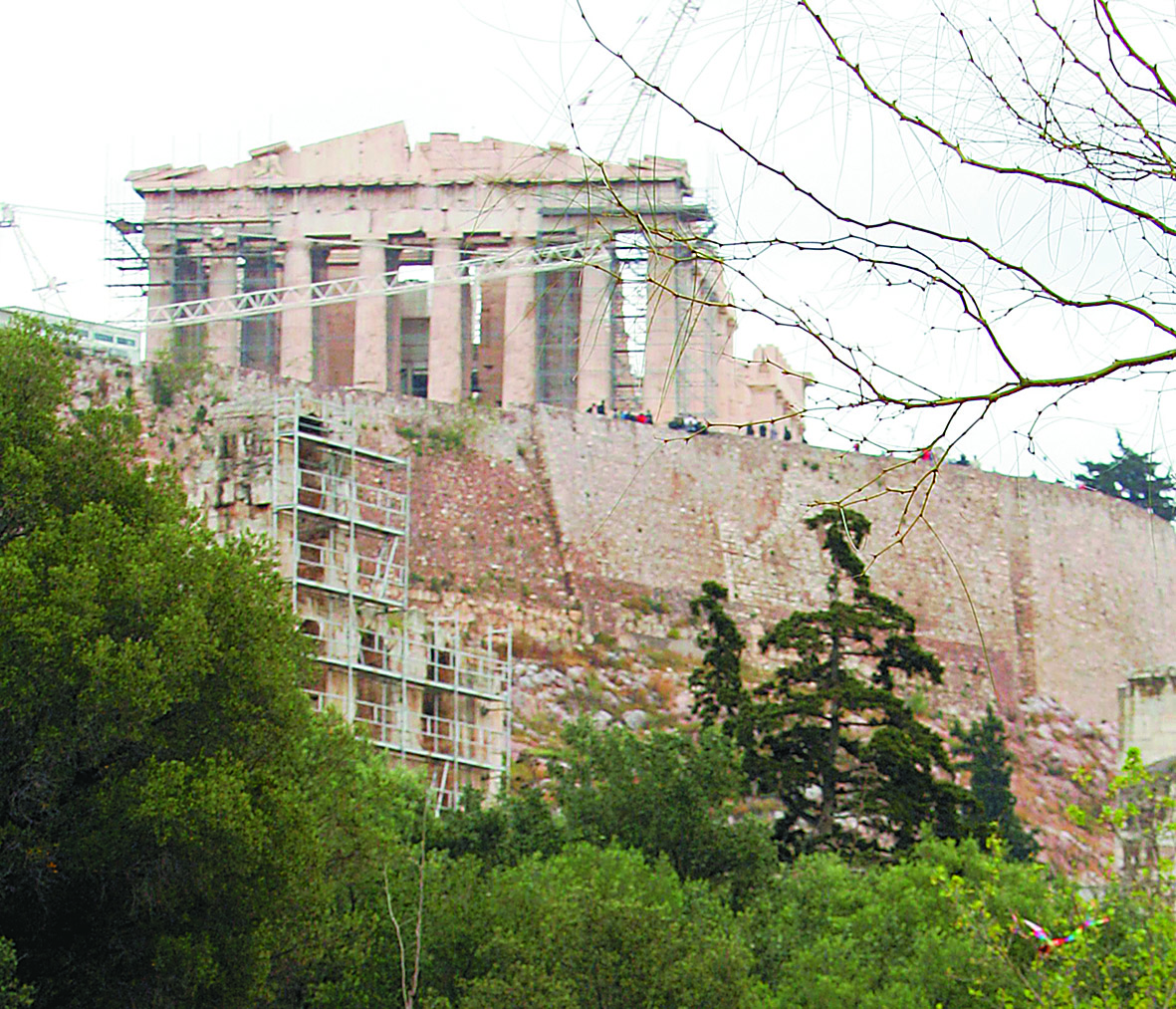 Πράσινο φως για την αποκατάσταση του νοτίου Τείχους της Ακρόπολης