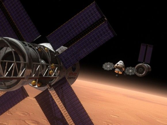 Ιδού το διαστημόπλοιο που θα μεταφέρει ανθρώπους στον Αρη