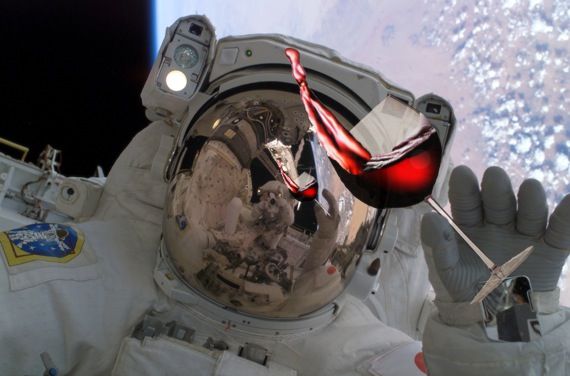 Κόκκινο κρασί – «φάρμακο» για αστροναύτες!