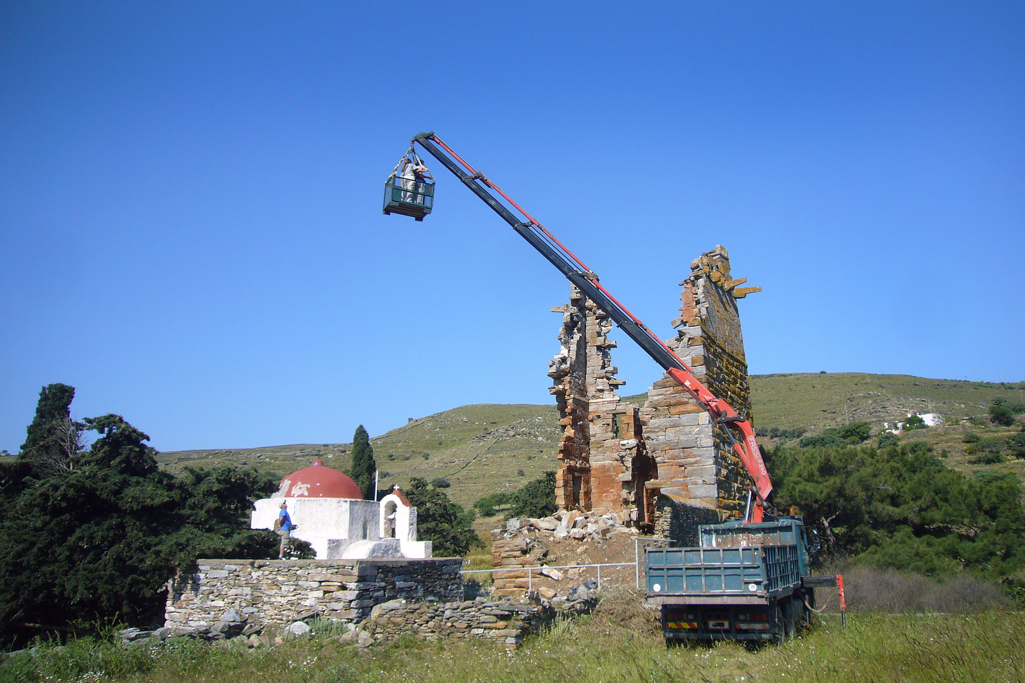 Πύργος του 4ου π.Χ. αιώνα αναστηλώνεται στην Κέα