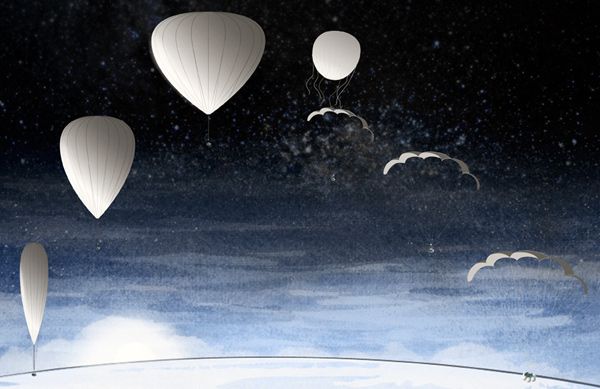 Διαστημικές βόλτες με…αερόστατο