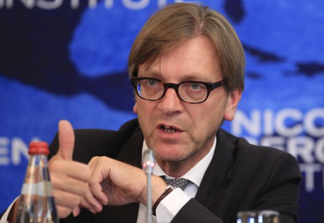 Verhofstadt and Varoufakis in agreement over Greek reforms