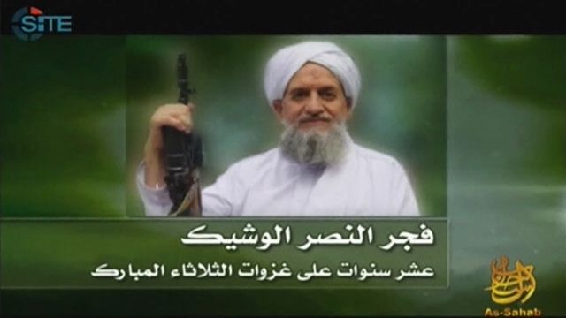 Βίντεο με τον αλ-Ζαουάχρι μεταδόθηκε στο Διαδίκτυο