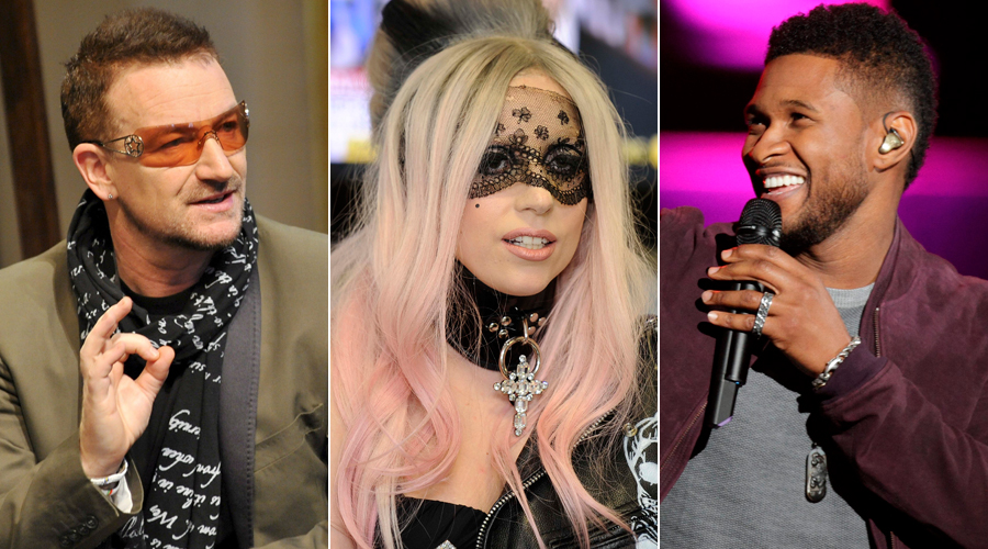 Lady Gaga, Μπόνο & Άσερ τραγουδούν για το Ιδρυμα Κλίντον