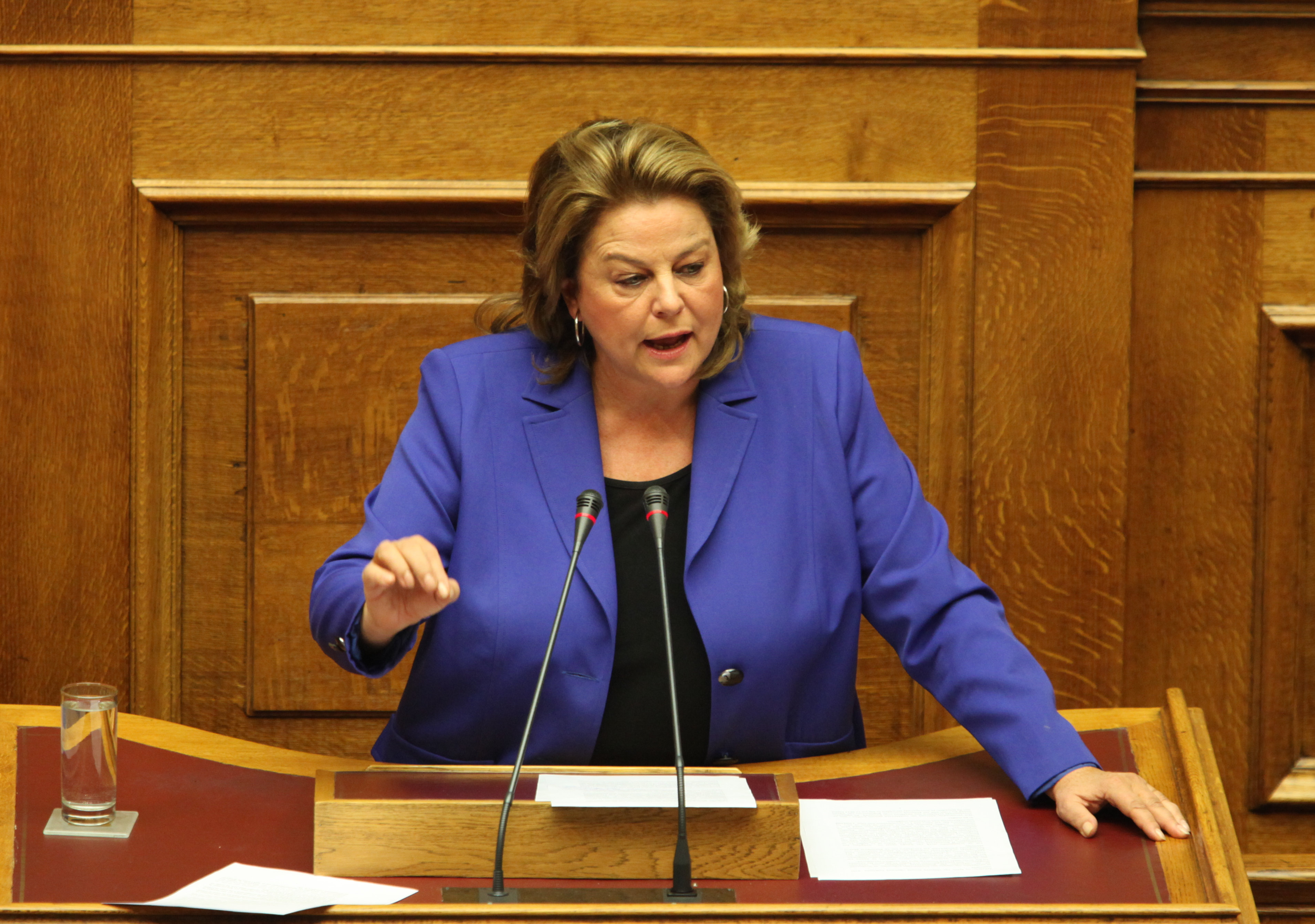 Κατσέλη: διεγράφη από την Κ.Ο. του ΠαΣοΚ