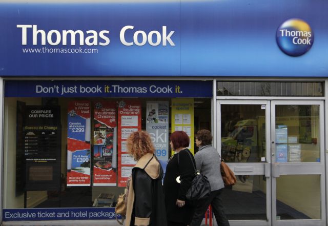 Thomas Cook: Ανησυχία για την κατάρρευση της μετοχής