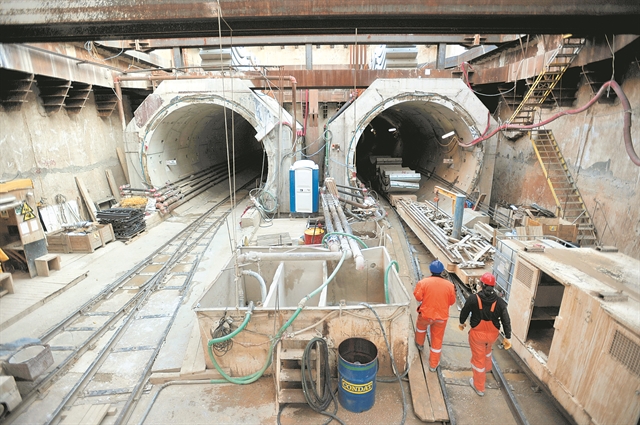 Το φθινόπωρο «ξεκλειδώνουν» τα μεγάλα έργα του μετρό