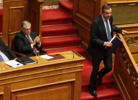 Το φάντασμα της κυβέρνησης Παπαδήμου και το δεύτερο μνημόνιο στοιχειώνει τη ΝΔ