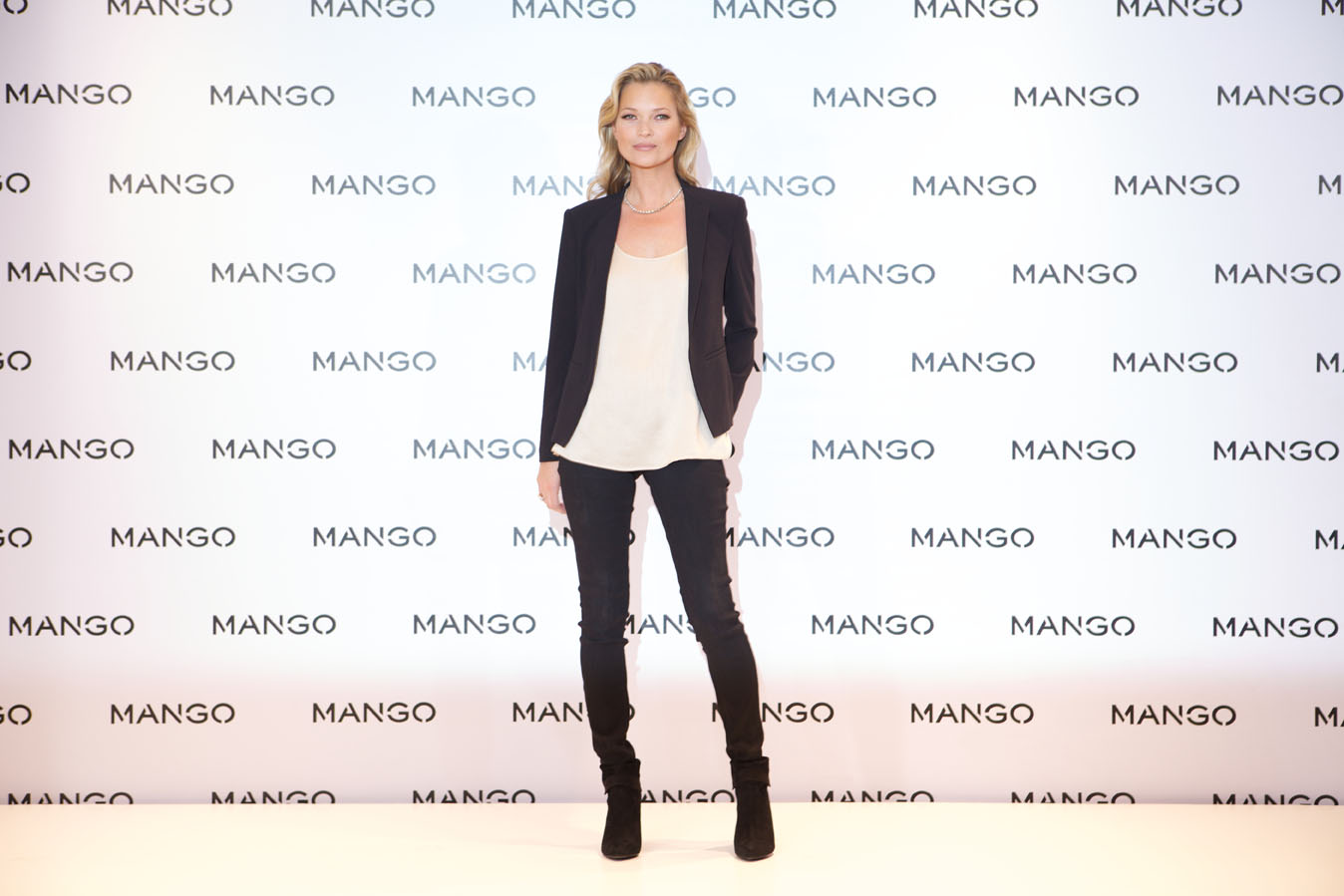 H Mango επιλέγει την Kate Moss