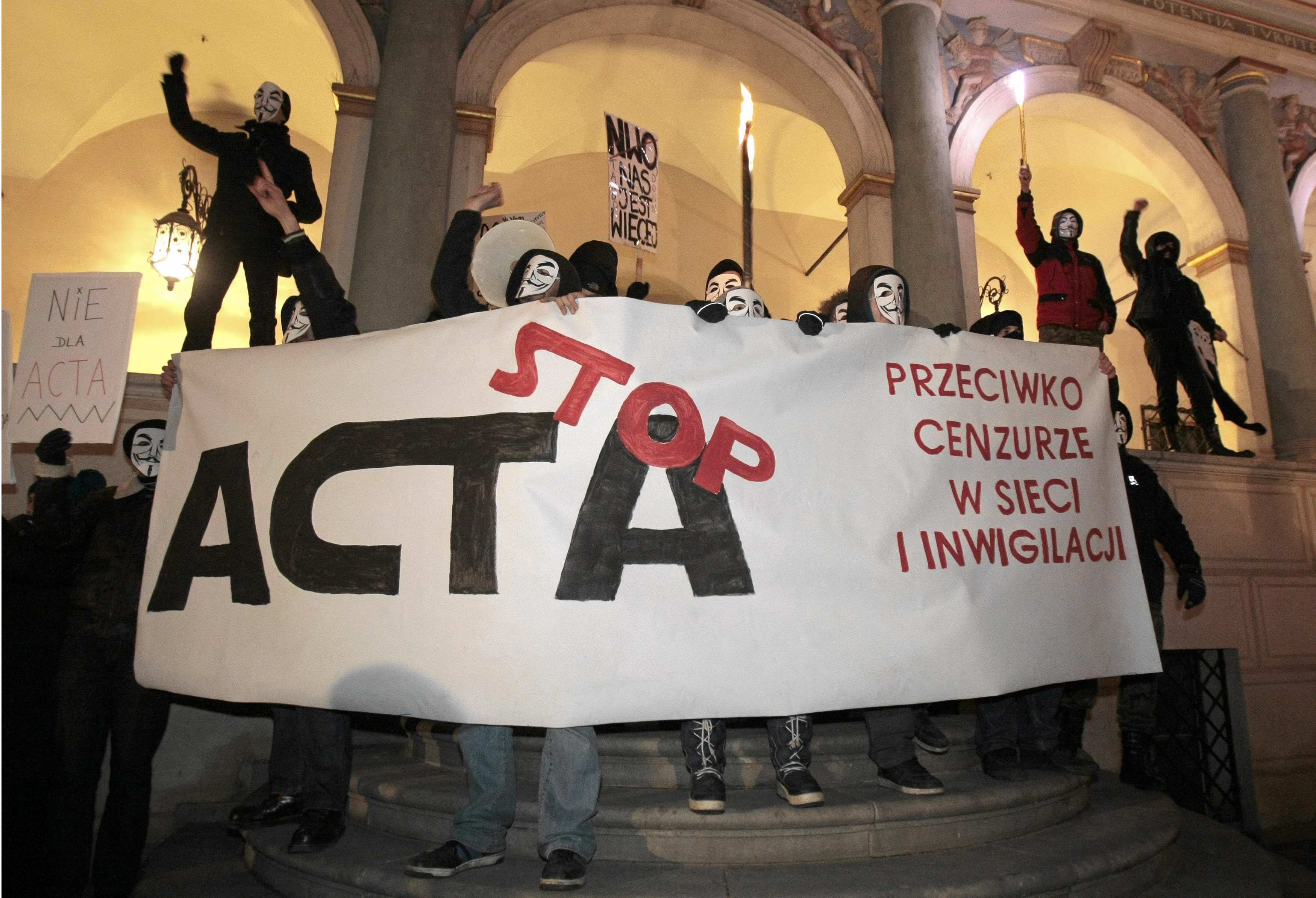 Η Ελλάδα υπέγραψε την συνθήκη ACTΑ για την πνευματική ιδιοκτησία