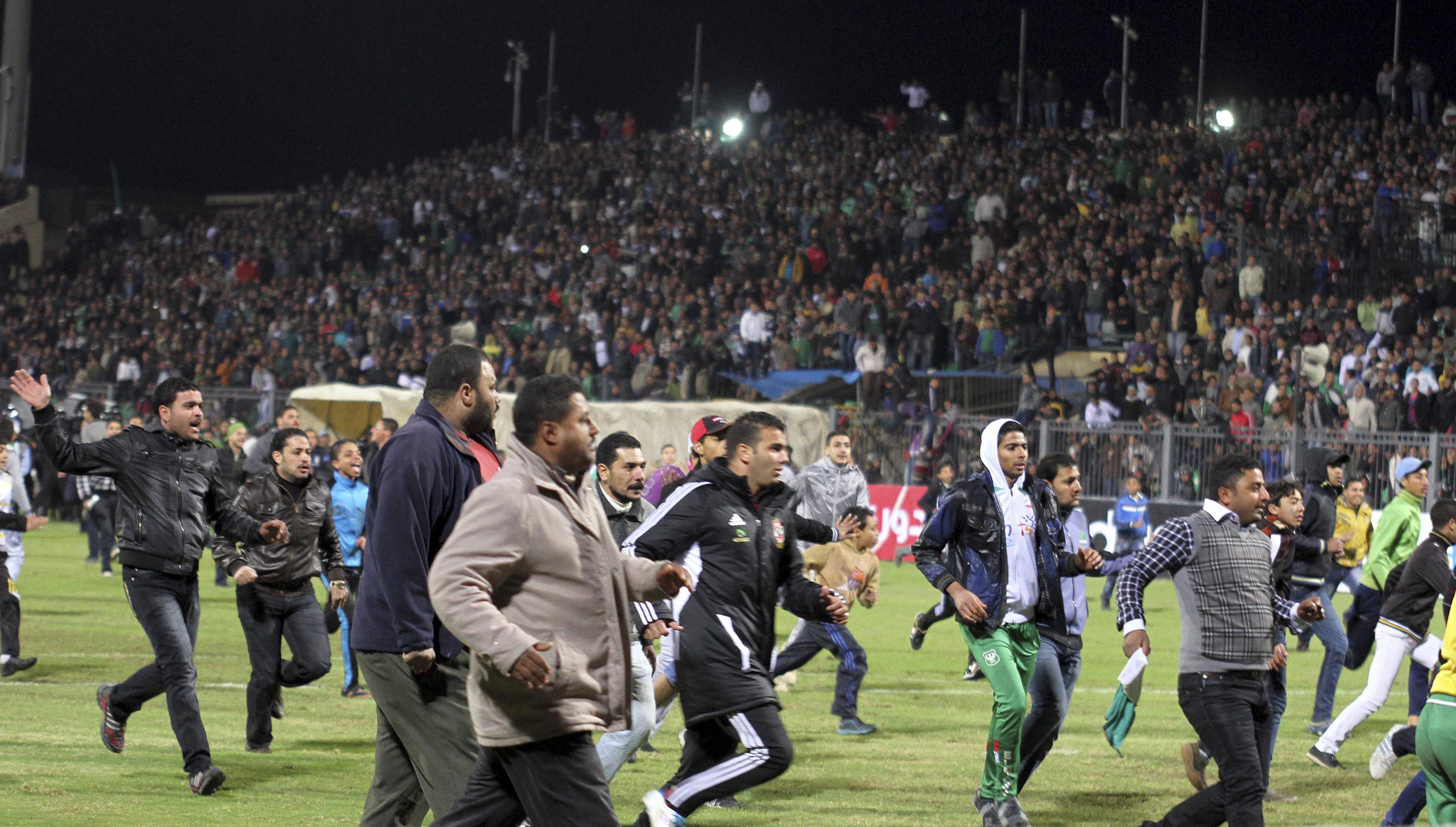 Αίγυπτος: 74 οι νεκροί στα επεισόδια μετά τη λήξη αγώνα ποδοσφαίρου