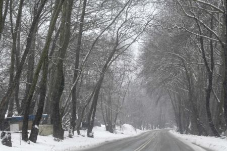 Κρύο και βροχές σε όλη τη χώρα – Στα «λευκά» η Εύβοια