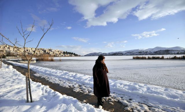 Cold front blankets Greece