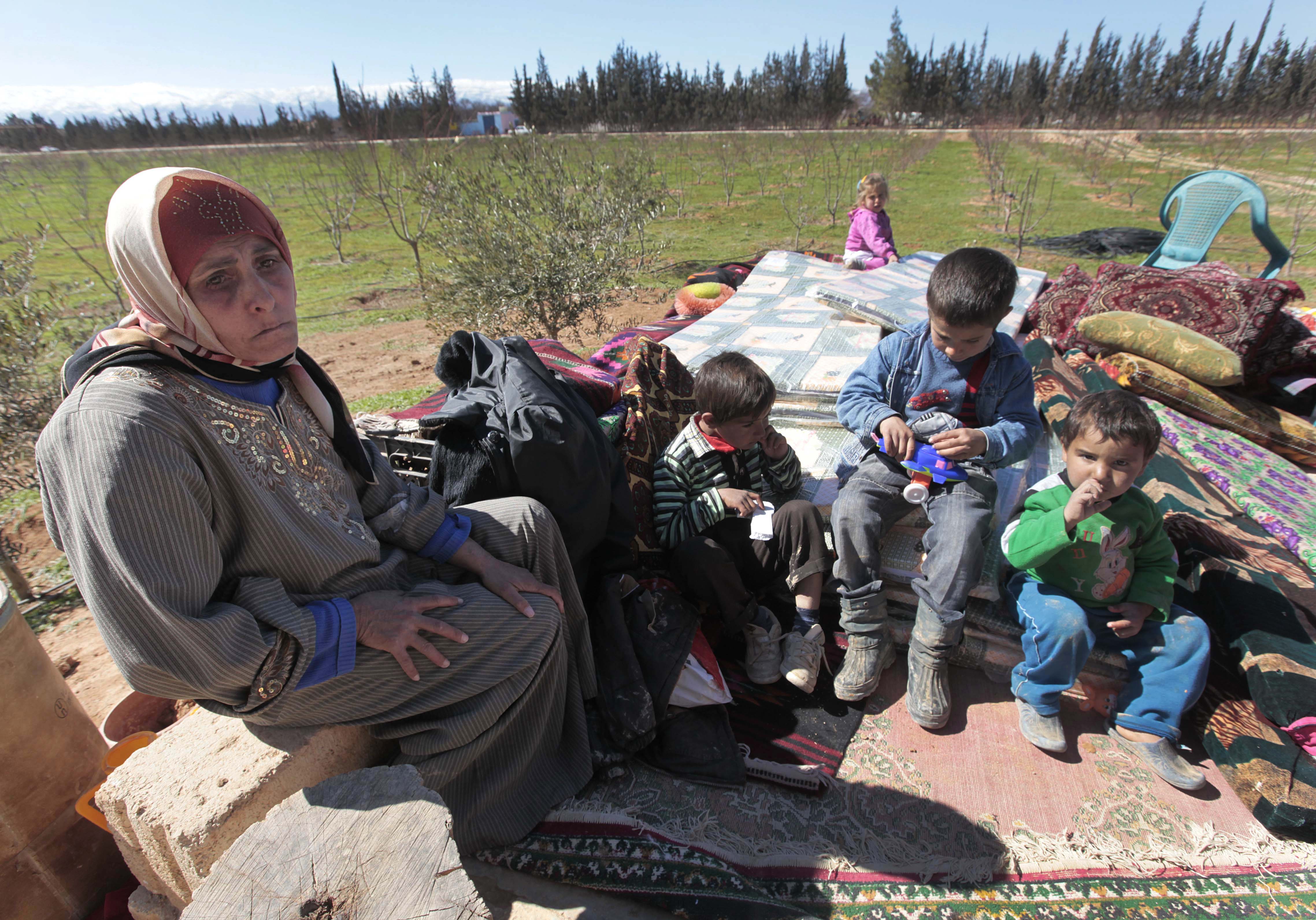 Στον Λίβανο καταφεύγουν χιλιάδες πρόσφυγες από τη Συρία