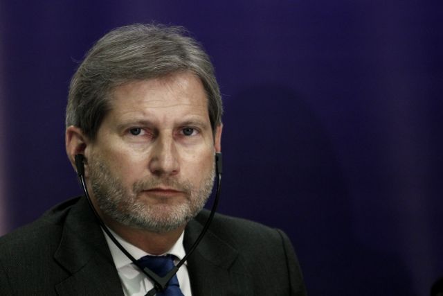 Hahn confident that economic recovery will be felt in Greece by end of year | tovima.gr