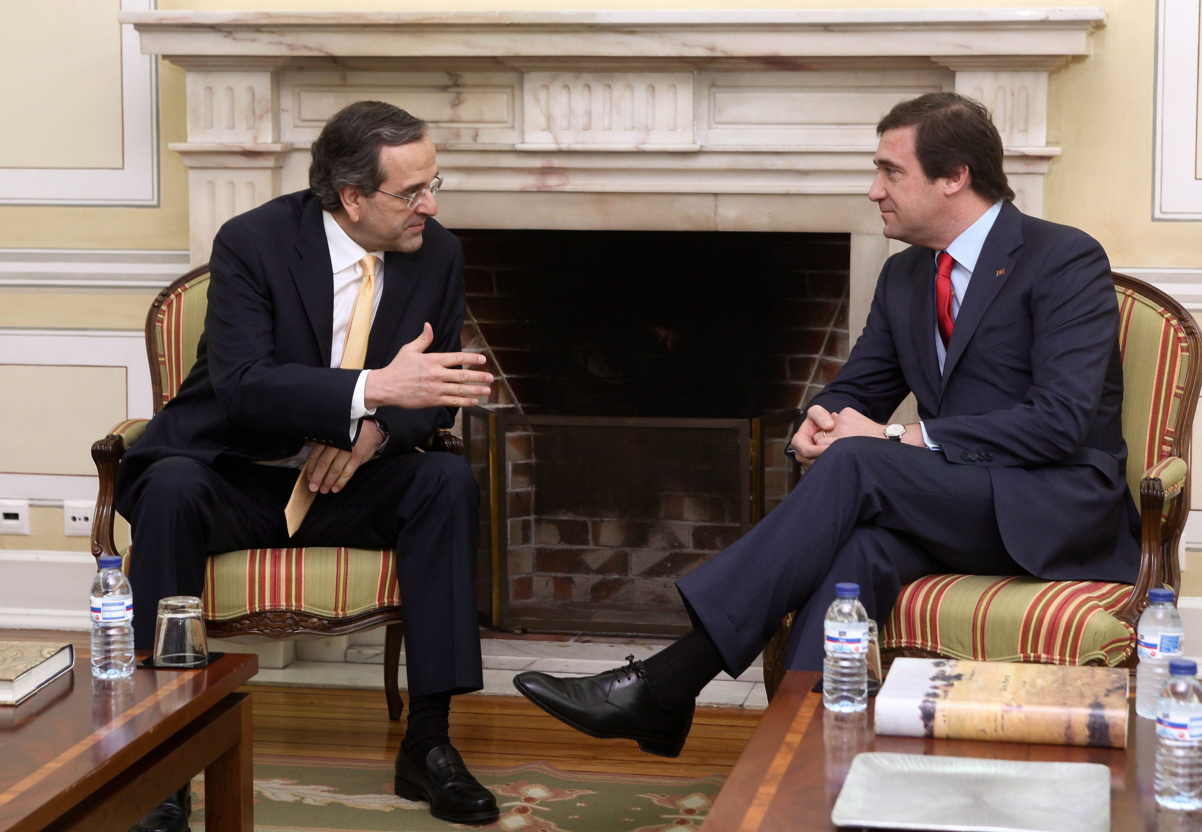 Σαμαράς: Οι πρωθυπουργοί Ισπανίας και Πορτογαλίας, καλοί φίλοι της Ελλάδας