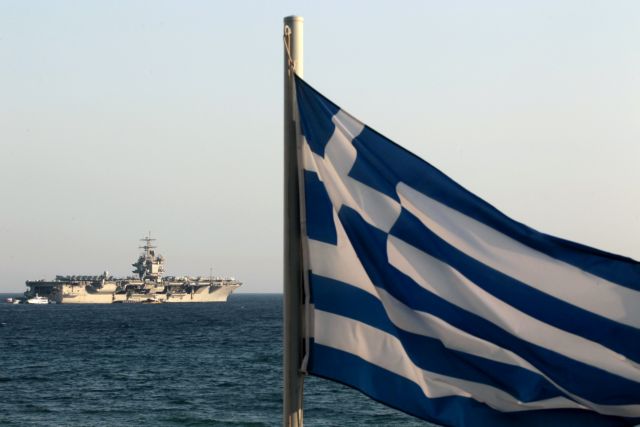 Two US Navy aircraft carriers arrive in Piraeus