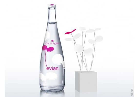 Συλλεκτικά μπουκάλια Evian