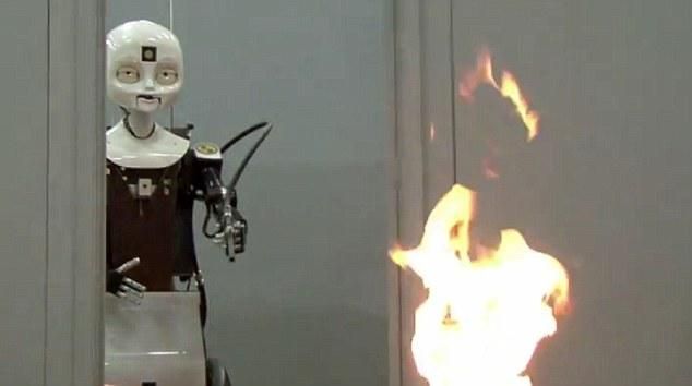 Οctavia: Το ρομπότ πυροσβέστης