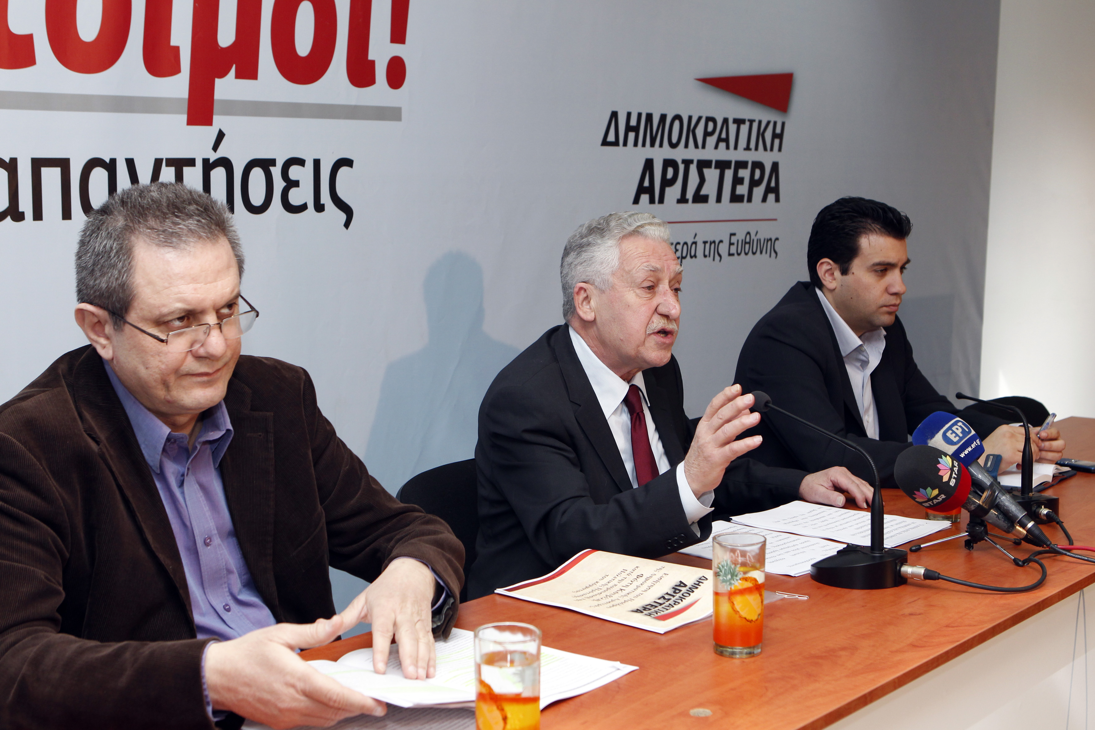 Φ. Κουβέλης: Καλεί τον λαό να δώσει δύναμη στην ΔΗΜΑΡ