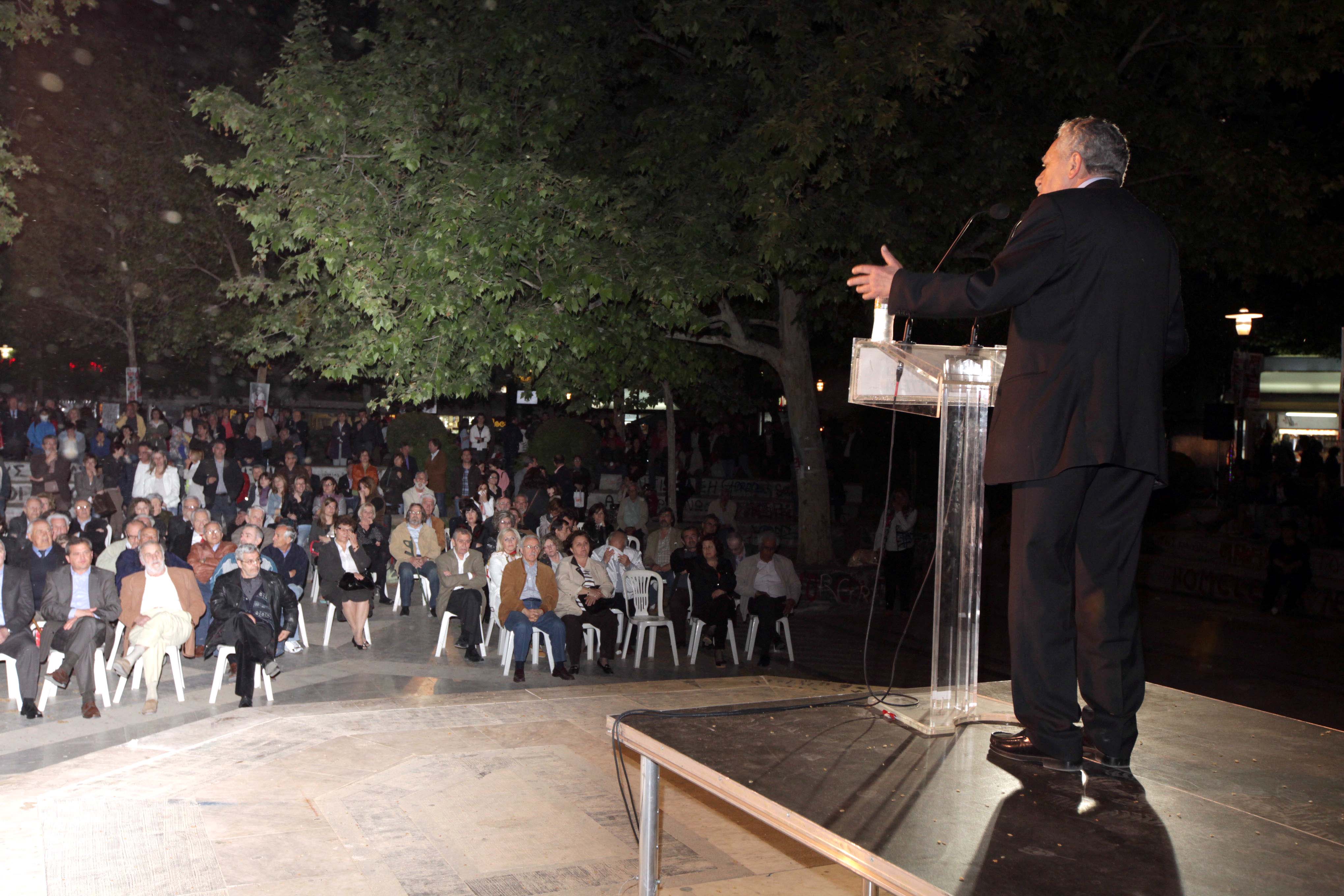 Φ. Κουβέλης: «Είμαστε ανοιχτοί σε κυβερνητικές συνεργασίες»