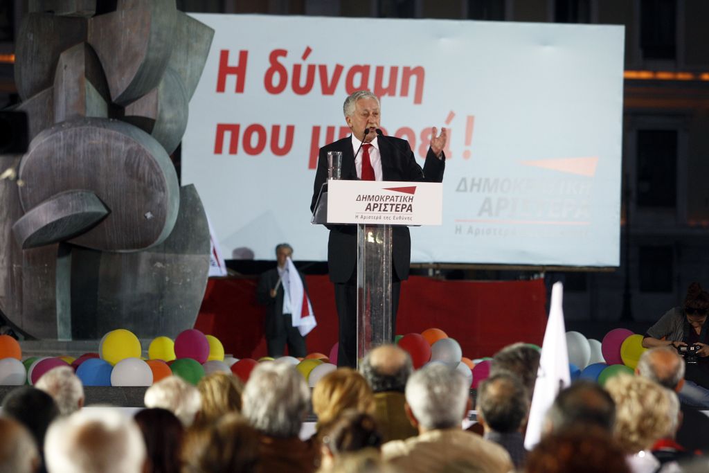 Κουβέλης: Ο ΣΥΡΙΖΑ «δεν μπορεί και δεν πρέπει» να είναι αυτοδύναμος