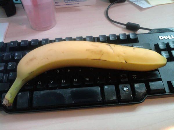 Κάντε μια μπανάνα πληκτρολόγιο!