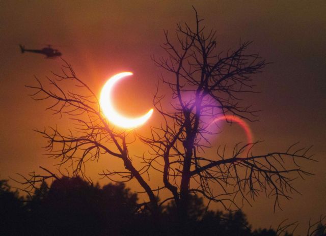 Rare “hybrid” solar eclipse visible in Greece on Sunday