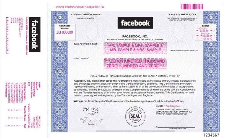 Nα πώς είναι μία μετοχή του Facebook | tovima.gr