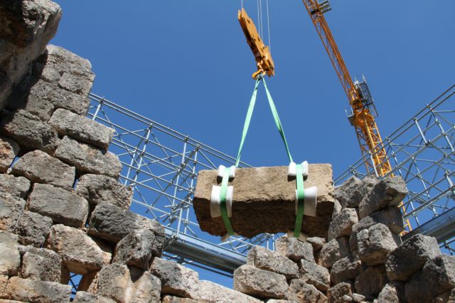 Το φρούριο των Αιγοσθένων αναστηλώνεται πλήρως