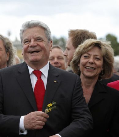 Η κυρία του γερμανού προέδρου