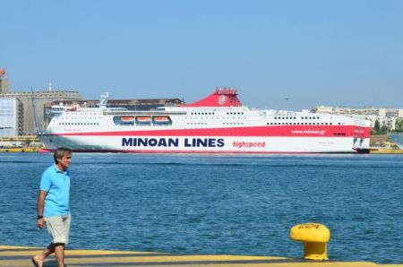 Βιοδιασπώμενα καλαμάκια στα πλοία της Minoan Lines