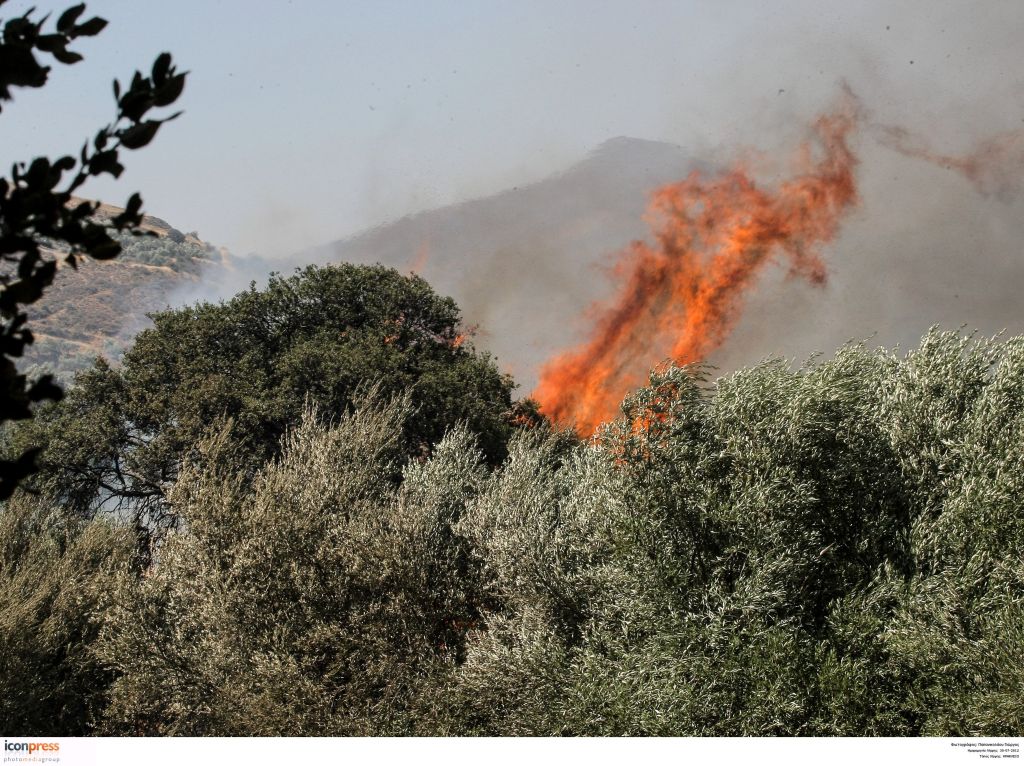 Συνελήφθη ο υπαίτιος για την πυρκαγιά στον Πρ. Ηλία Ηρακλείου