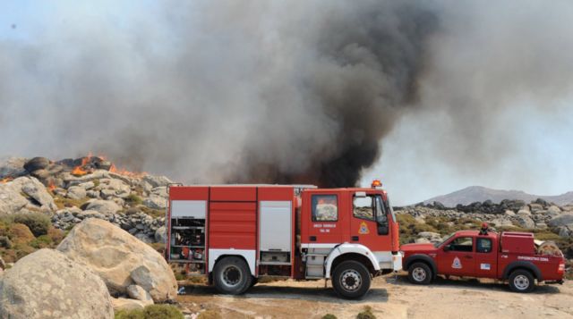 Crete: 82-year-old arrested for setting fire near Rethymno